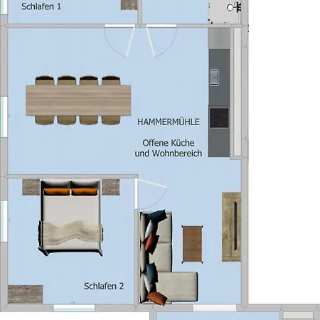 Wauermuehle Apartmán *